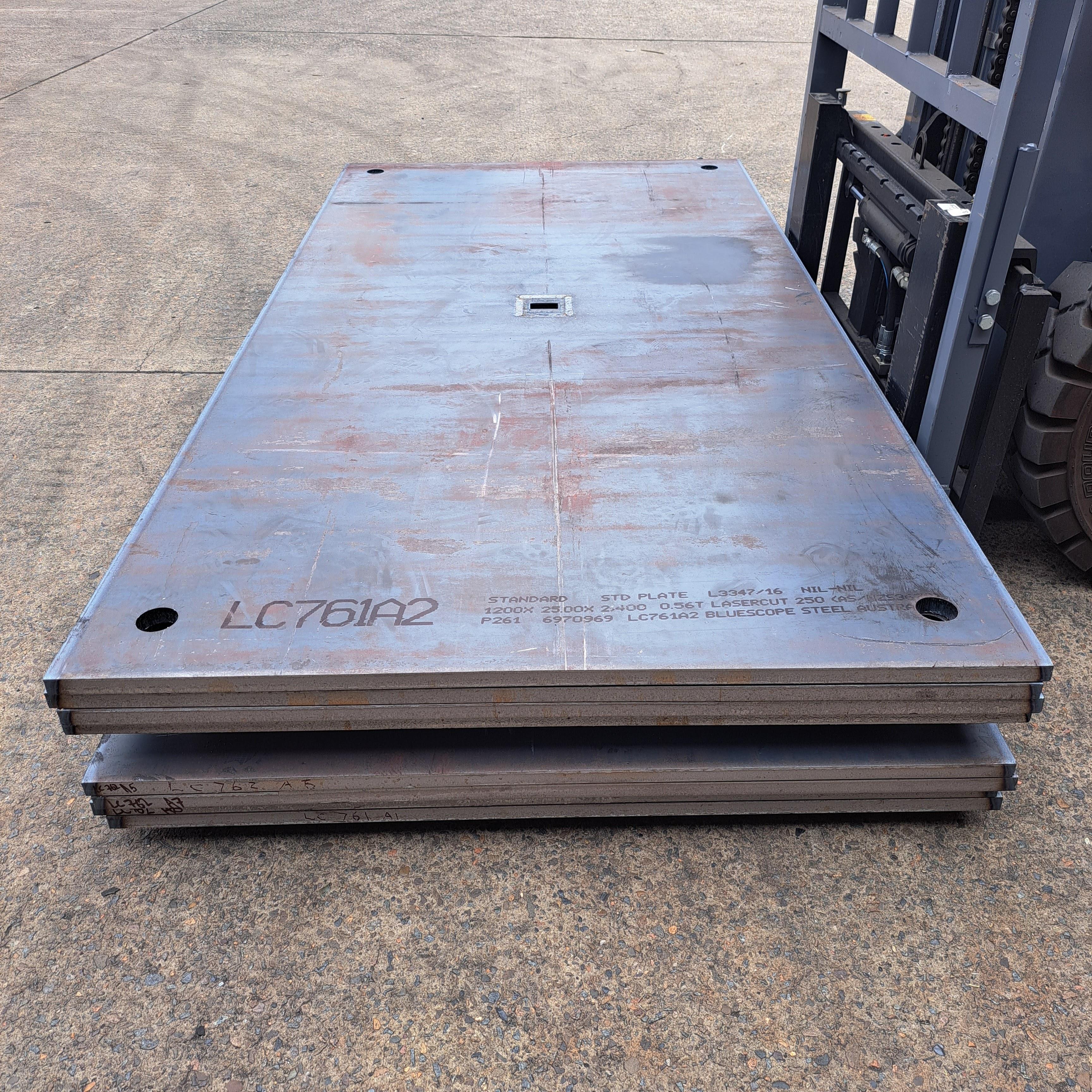 20mm Heavy Duty Steel Road Plate | 2.4m x 1.2m | Australian Made