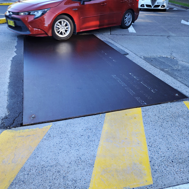 Construction trench cover