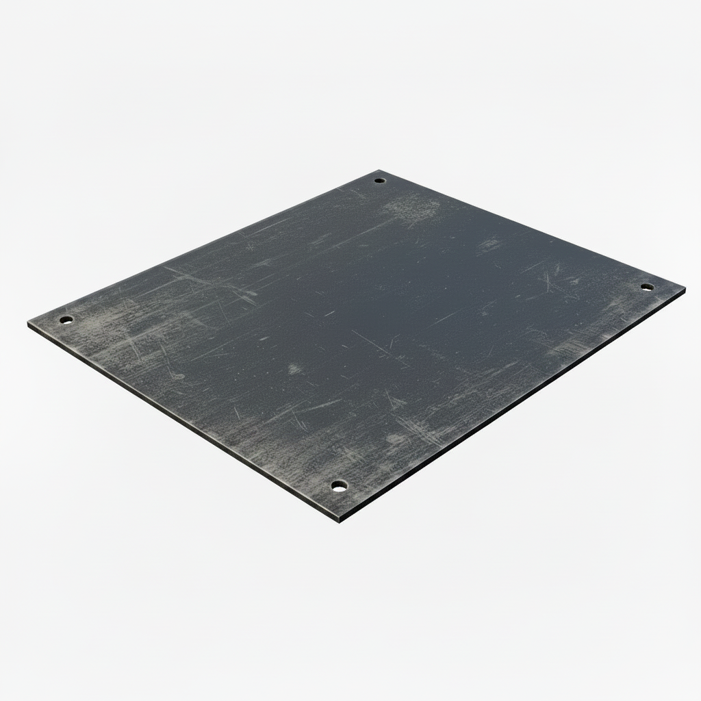 Square Steel Road Plate - Thinner Edge